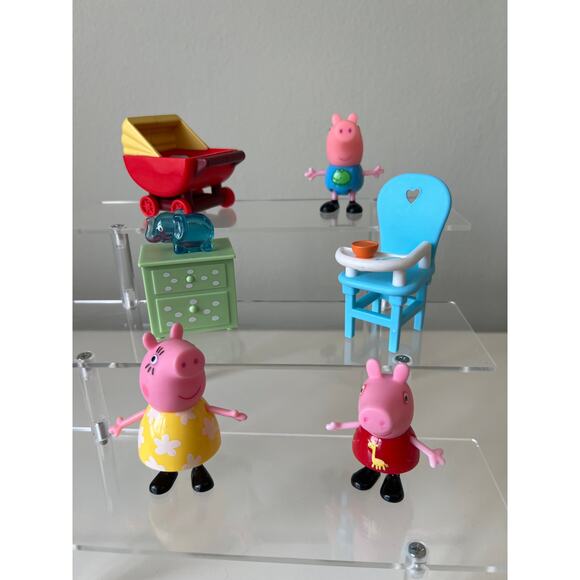 Peppa Pig Rare 2003 Cousin Baby Alexander’s Visit Play-set Replacement Lot - Picture 1 of 6